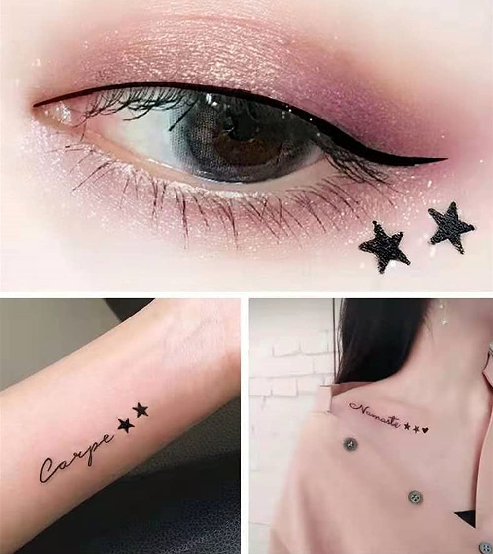 Aplicación fácil con sello de estrella del Go Ho para un look uniforme.