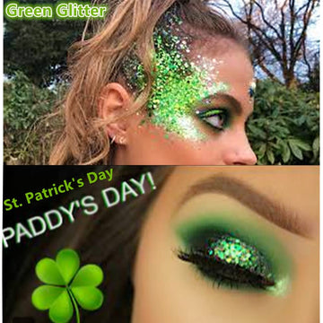 Go Ho Brillo Verde para cabello, añade brillo ligero y efecto mojado.
