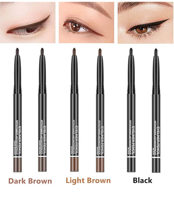 Go Ho delineador en gel negro 2: dos lápices para duplicar el tono