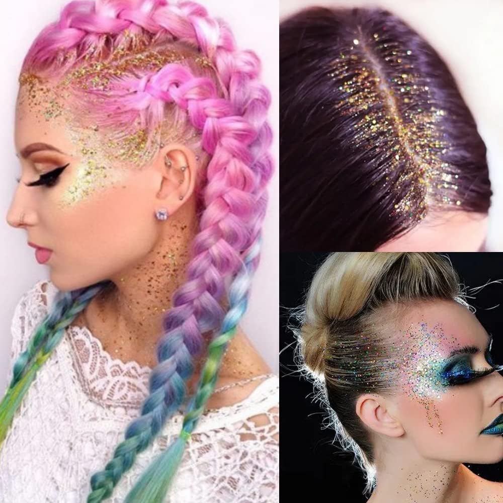 Detalle lentejuelas Go Ho, brillo iridiscente para looks festivos.