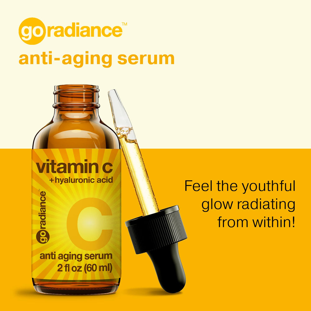Go Radiance aplicación con dos gotas para rostro