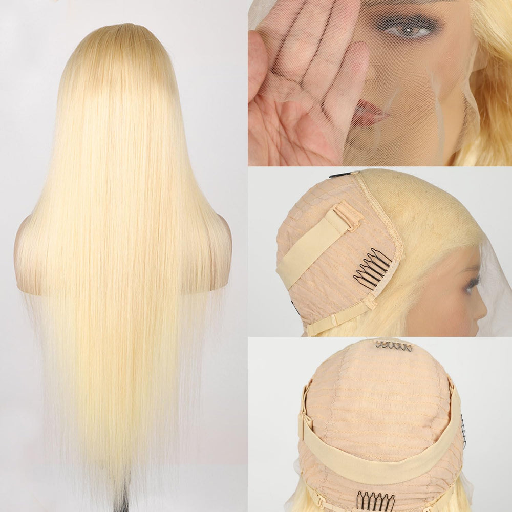 Goalroya 613 lace front wig straight hair delivers a sleek, confident look