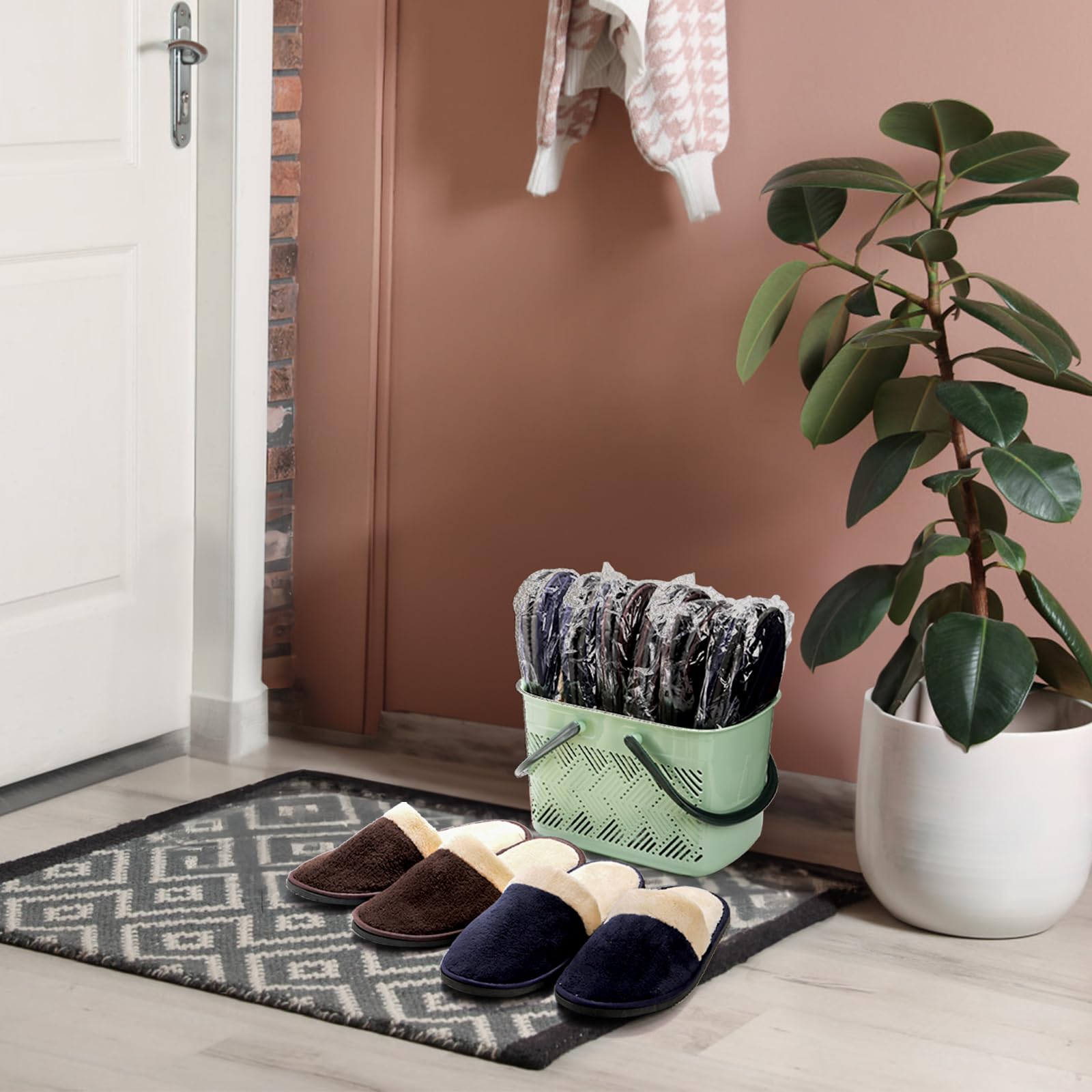 Zapatillas Goaste para viaje, desechables y ligeras en coral