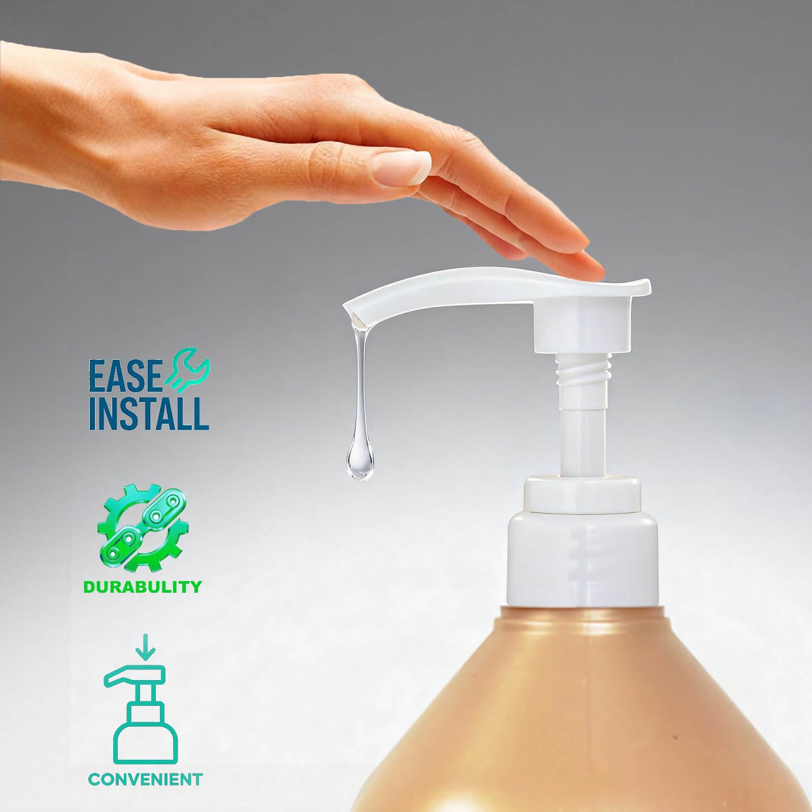GoCola dispensador-bomba-acondicionador-redken-1l aplicación controlada