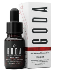 GODA para mujeres: botella elegante del perfume, ideal para ocasiones.