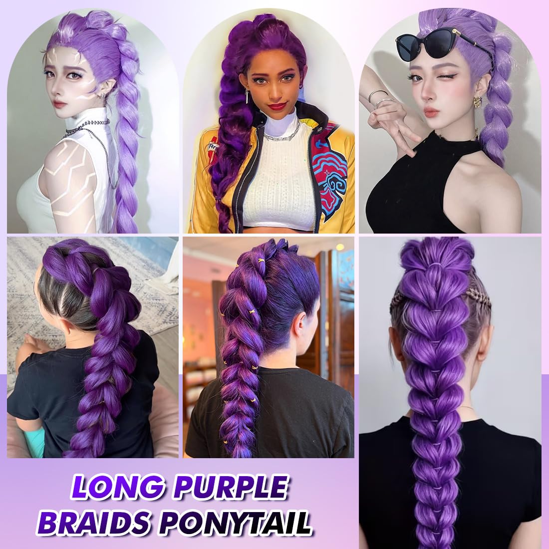 Acabado natural de Goddesty para mezclar con tu cabello.
