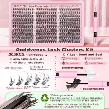 Goddvenus clusters para eventos, aspecto pulido en cualquier ocasión