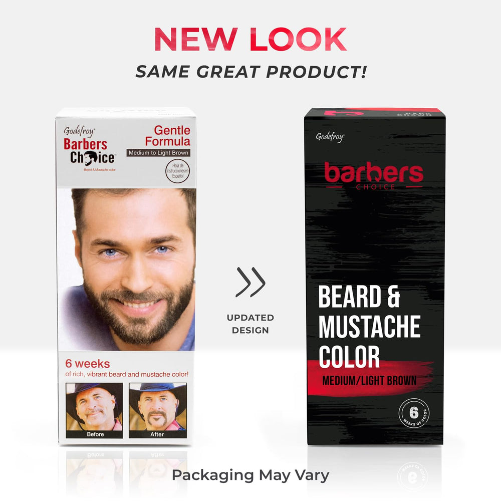 Godefroy Barbers Choice 3: aplicación en barba y bigote para color localizado.