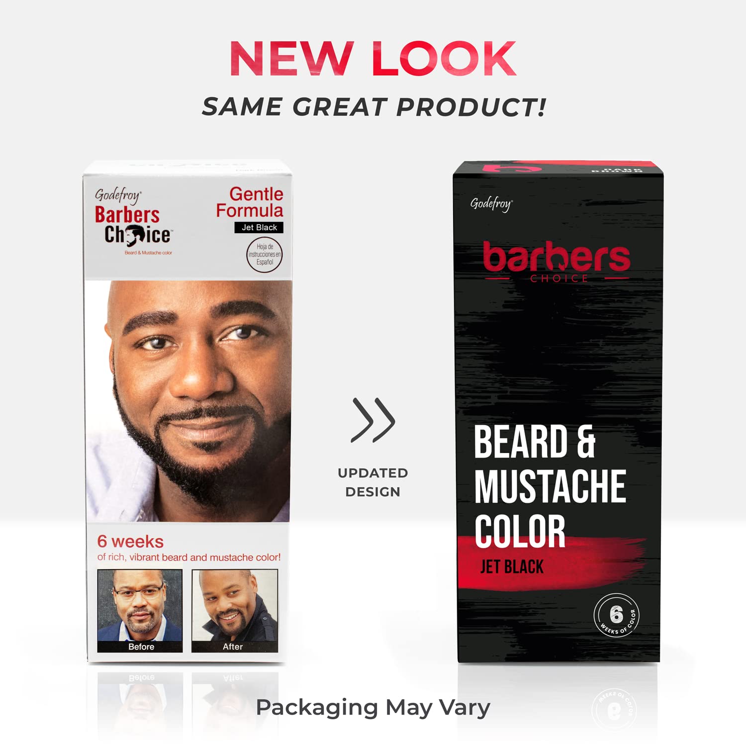 Godefroy Barbers Choice: cápsulas de color para cobertura precisa.
