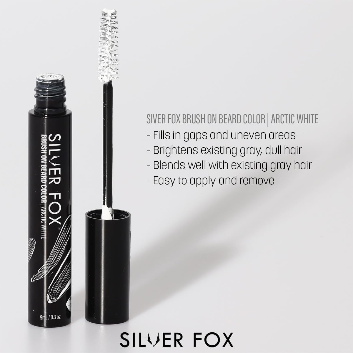 Godefroy Barbers Choice Silver Line con cepillo integrado facilita aplicar color de forma limpia.