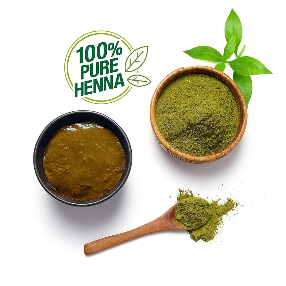 Coloración de manos y cabello con Godrej Nupur Henna: tono natural