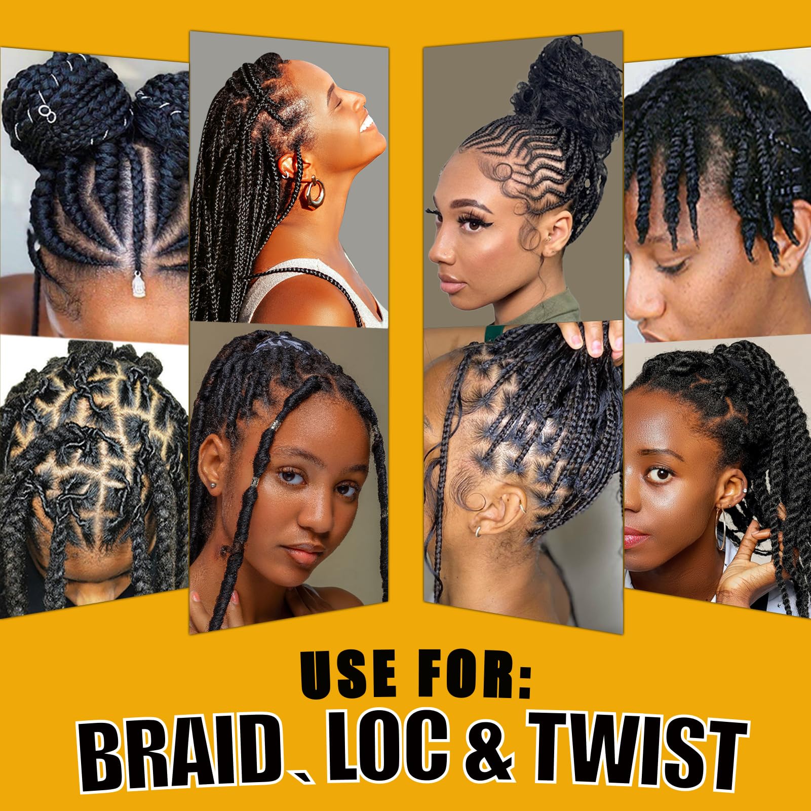 Goiple acabado-brillante-trenzas: aspecto natural y cuidado