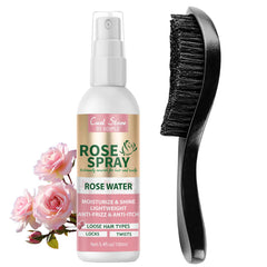 Goiple Agua de rosas bruma para cabello, añade aroma suave y brillo.