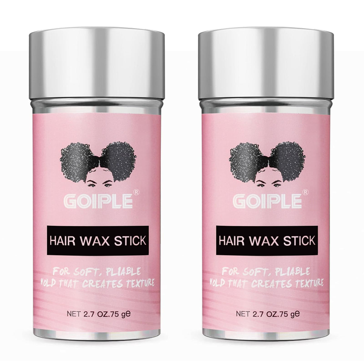 Goiple barrita de cera para cabello portátil para retos rápidos.