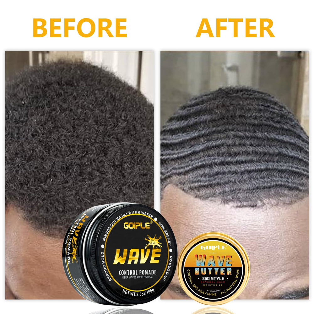 Goiple brillo sedoso: acabado suave en las ondas.