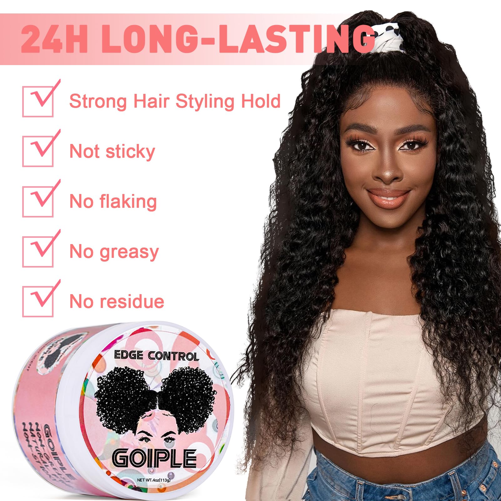 Goiple cepillo-cerdas: movimiento suave para brillo natural