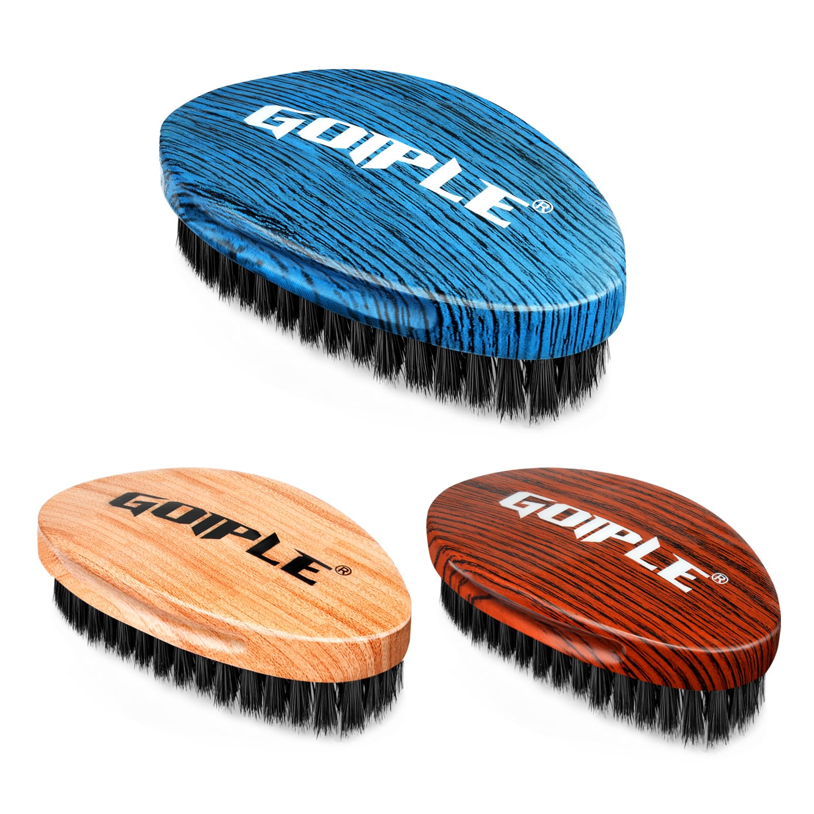 Ondas 360 definidas con Goiple para un look pulido.