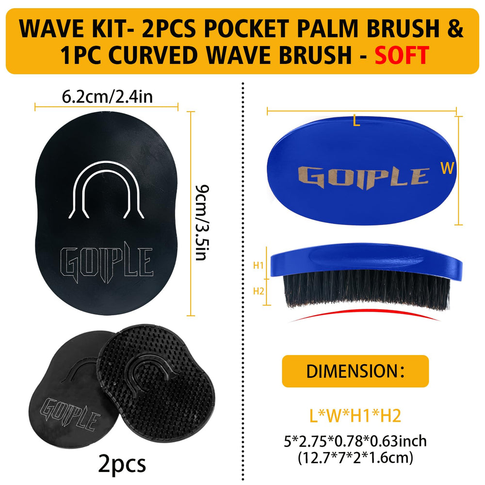 Cepillo para ondas de Goiple distribuye el producto sin esfuerzo