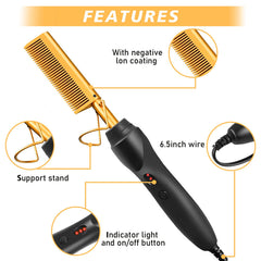 Goiple control de temperatura para personalizar peinados según el tipo de cabello