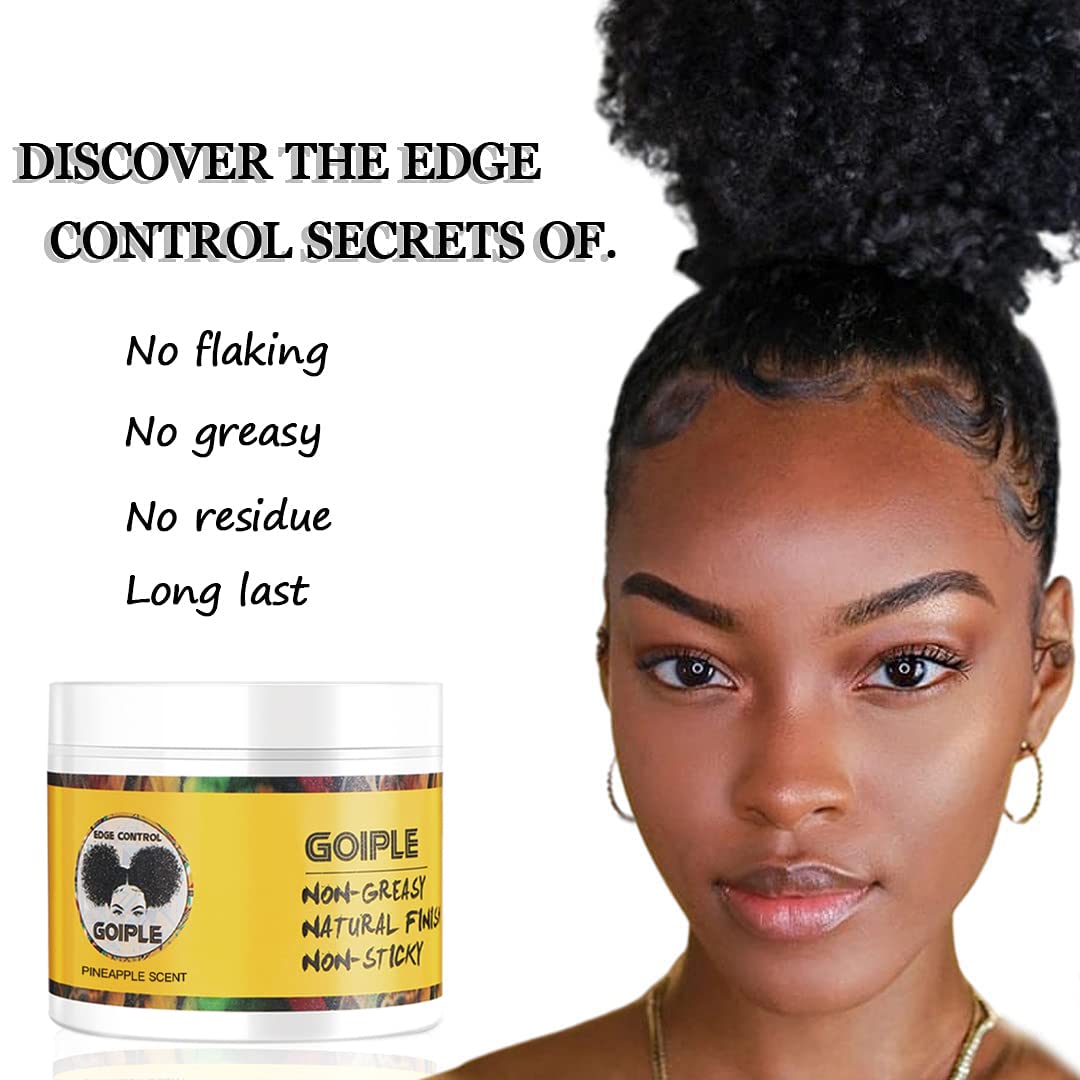 Goiple Edge Control Wax 4oz, brillo sutil que realza el peinado