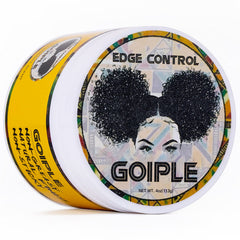 Goiple Edge Control Wax 4oz, empaque frontal, fijación estable y sin grasa