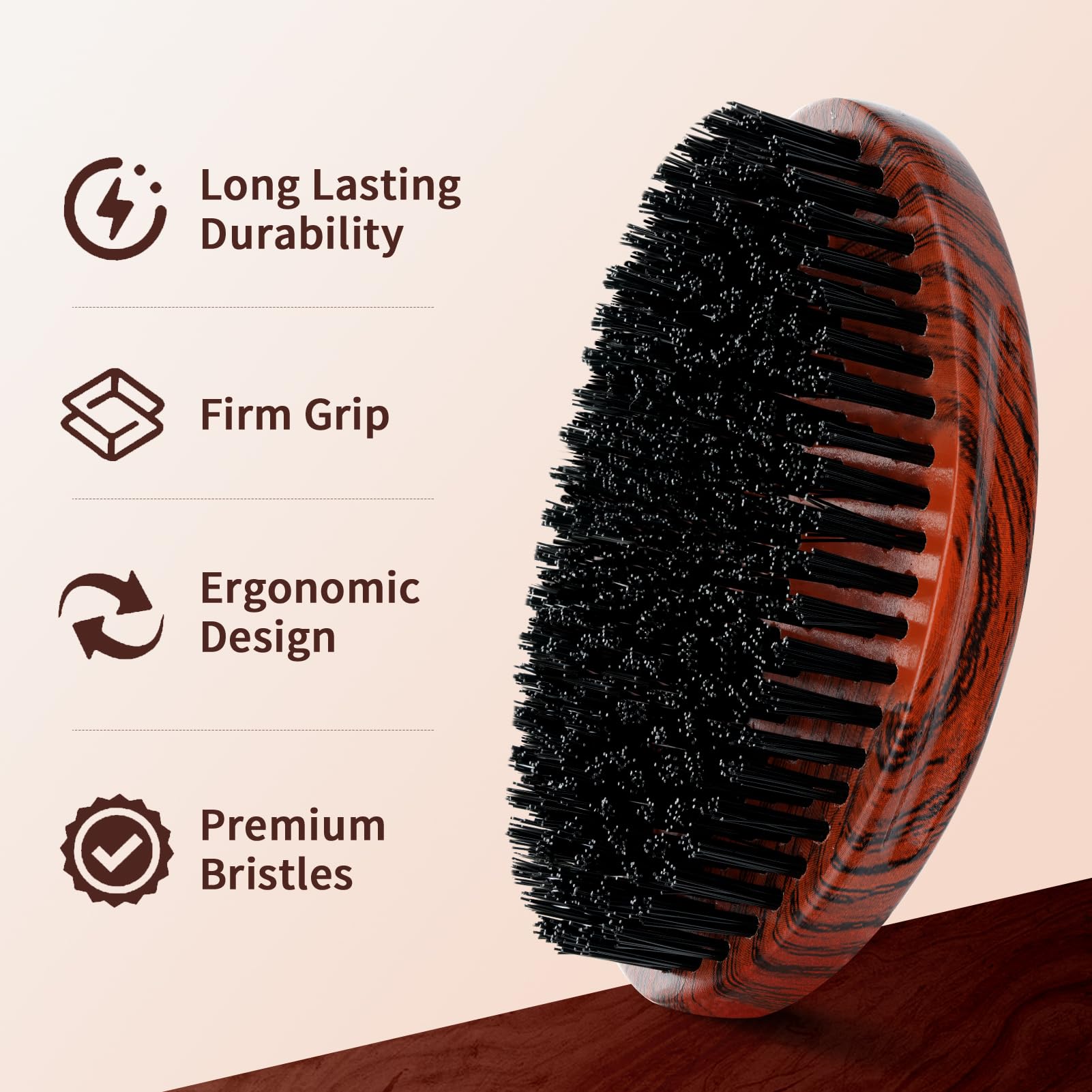 Goiple diseño ergonómico con mango curvo para un agarre estable.