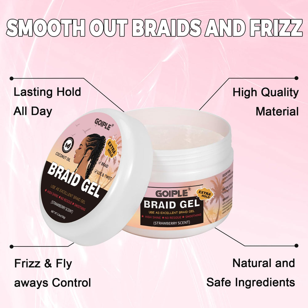 Goiple gel con ingredientes orgánicos y argán para nutrición suave.
