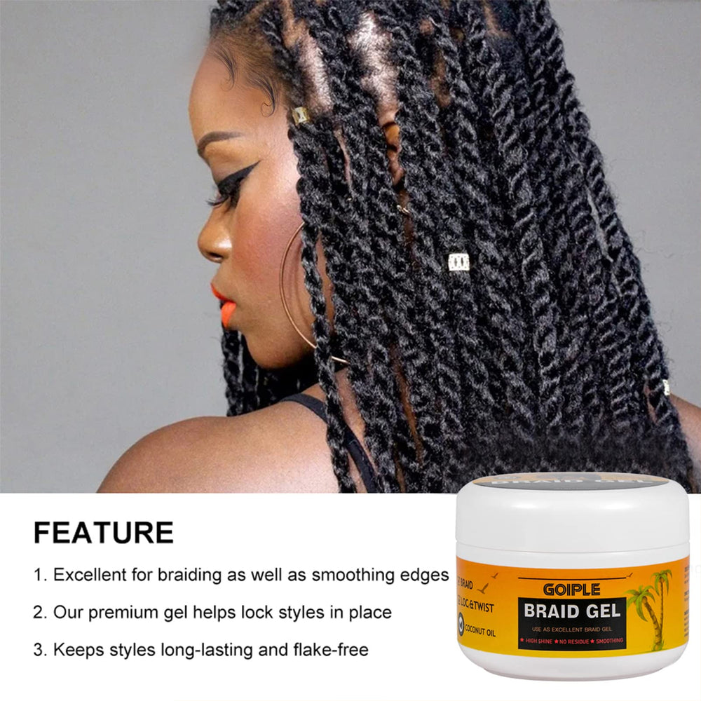 Goiple gel apto para todo tipo de cabello y estilos.