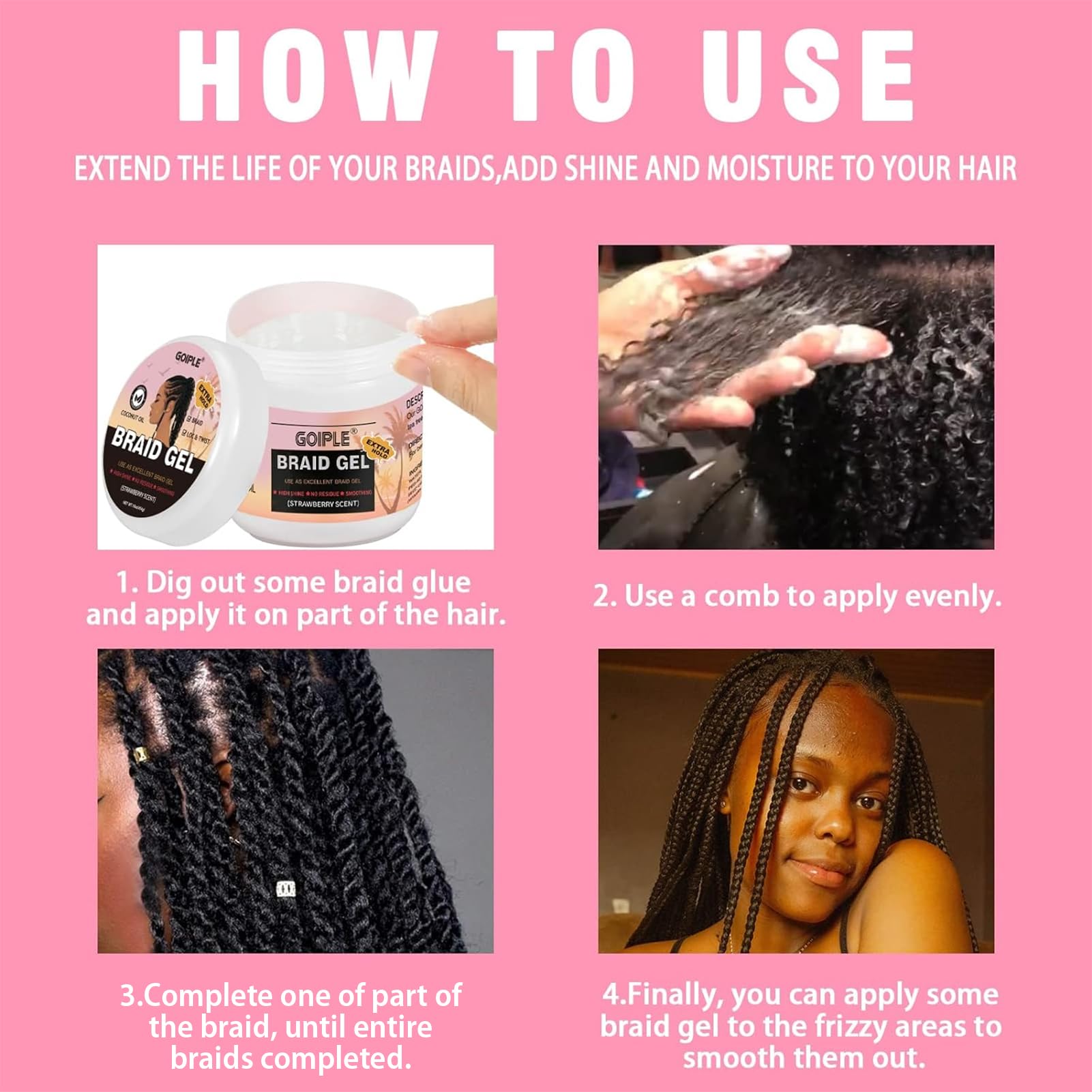 Goiple Gel: control de bordes sin pelusa para un look limpio
