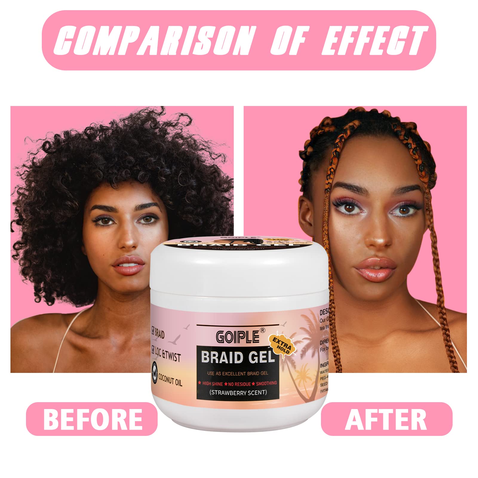Goiple Gel apto para todo tipo de cabello sin acumulación