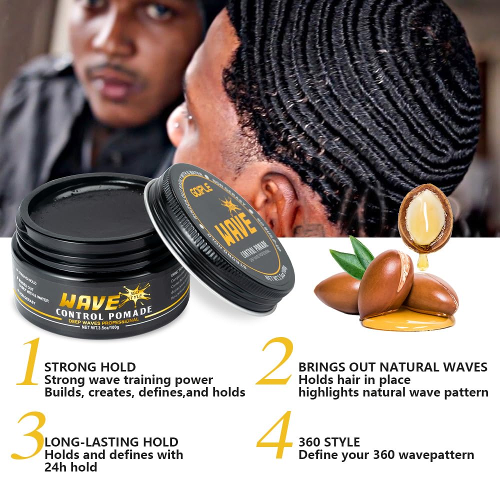 Goiple kit ondas curvas medias: contiene herramientas para peinar ondas.