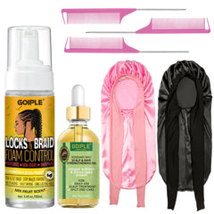 Goiple mousse para trenzas con fijación suave y duradera
