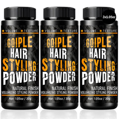 Goiple polvos: frasco de volumen y textura para cabello masculino.