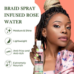Goiple rociador rosa menta para cuero cabelludo: alivio suave y frescura duradera.