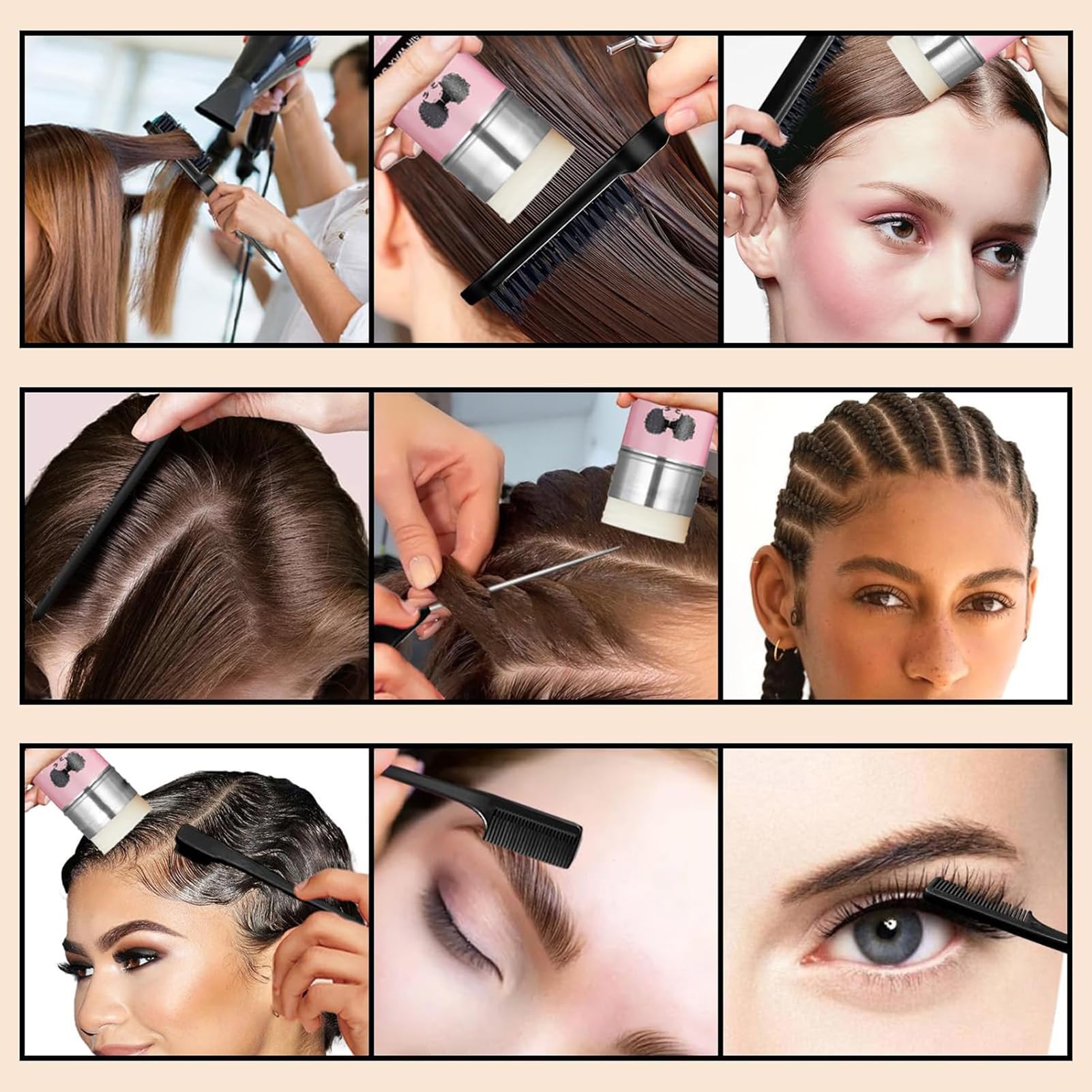 Goiple set 5en1 accesorios: versatilidad para peinados diarios con un toque natural