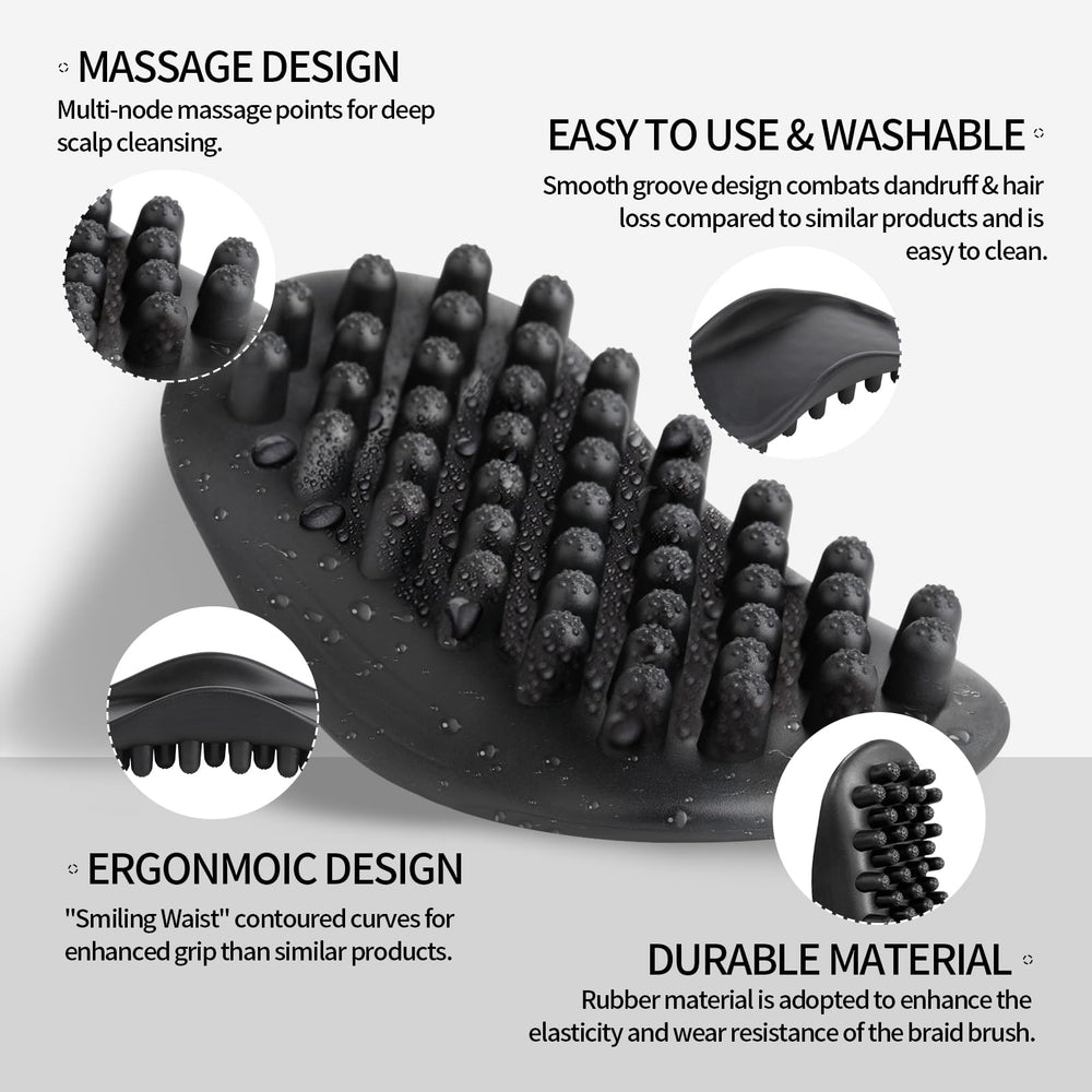 Goiple Twist Styler cepillo espiral facilita peinado rápido y uniforme