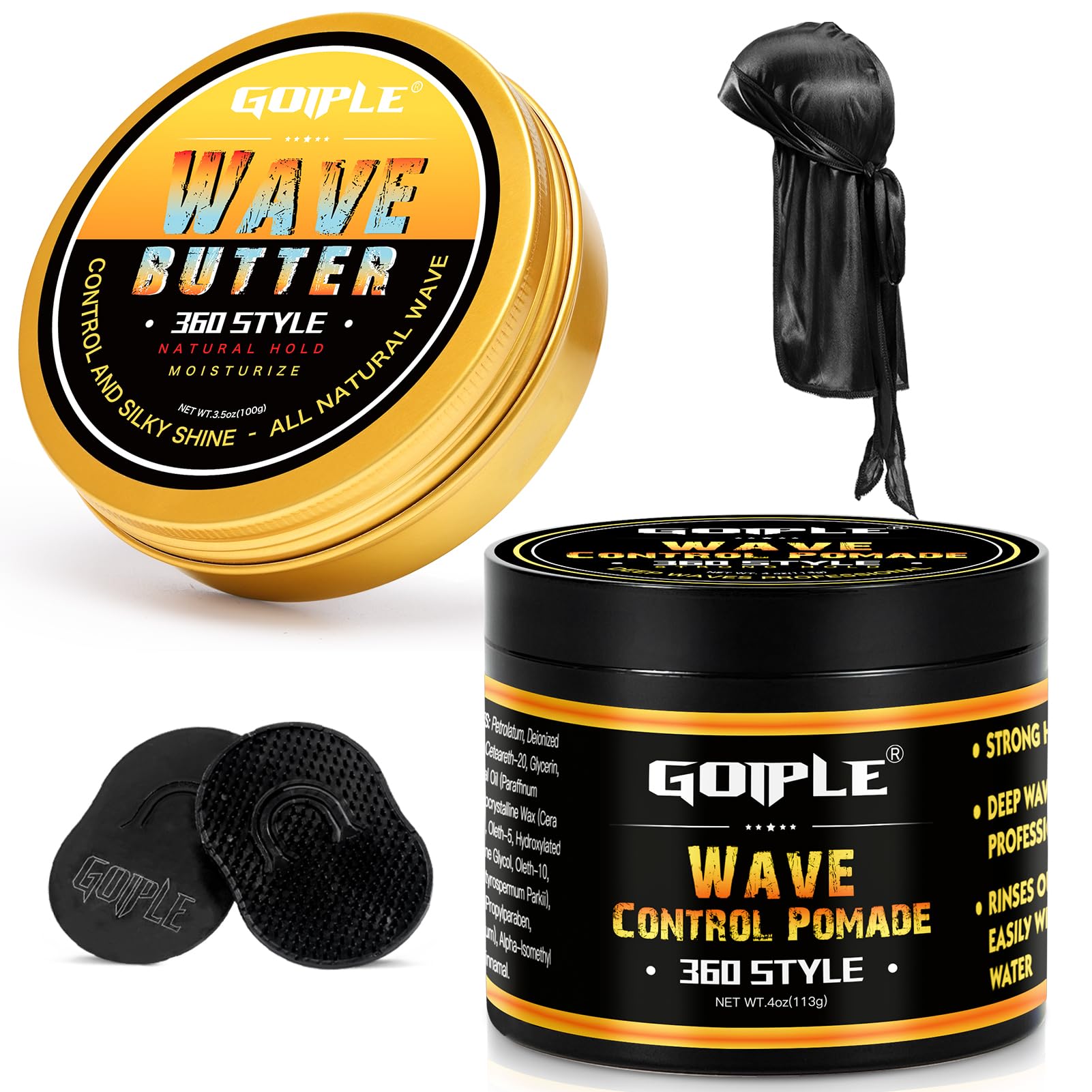 Goiple Wave Butter 360, definición de ondas con crema suave para peinado diario