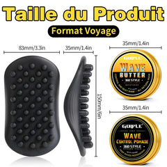 Goiple Wave Pomade: definición de ondas natural sin grasa.