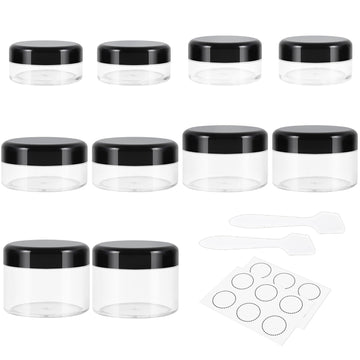 Contenedor Golacky de 3 g con tapa rosca, ideal para viajar y organizar muestras de cosméticos.