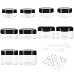 Contenedor Golacky de 3 g con tapa rosca, ideal para viajar y organizar muestras de cosméticos.