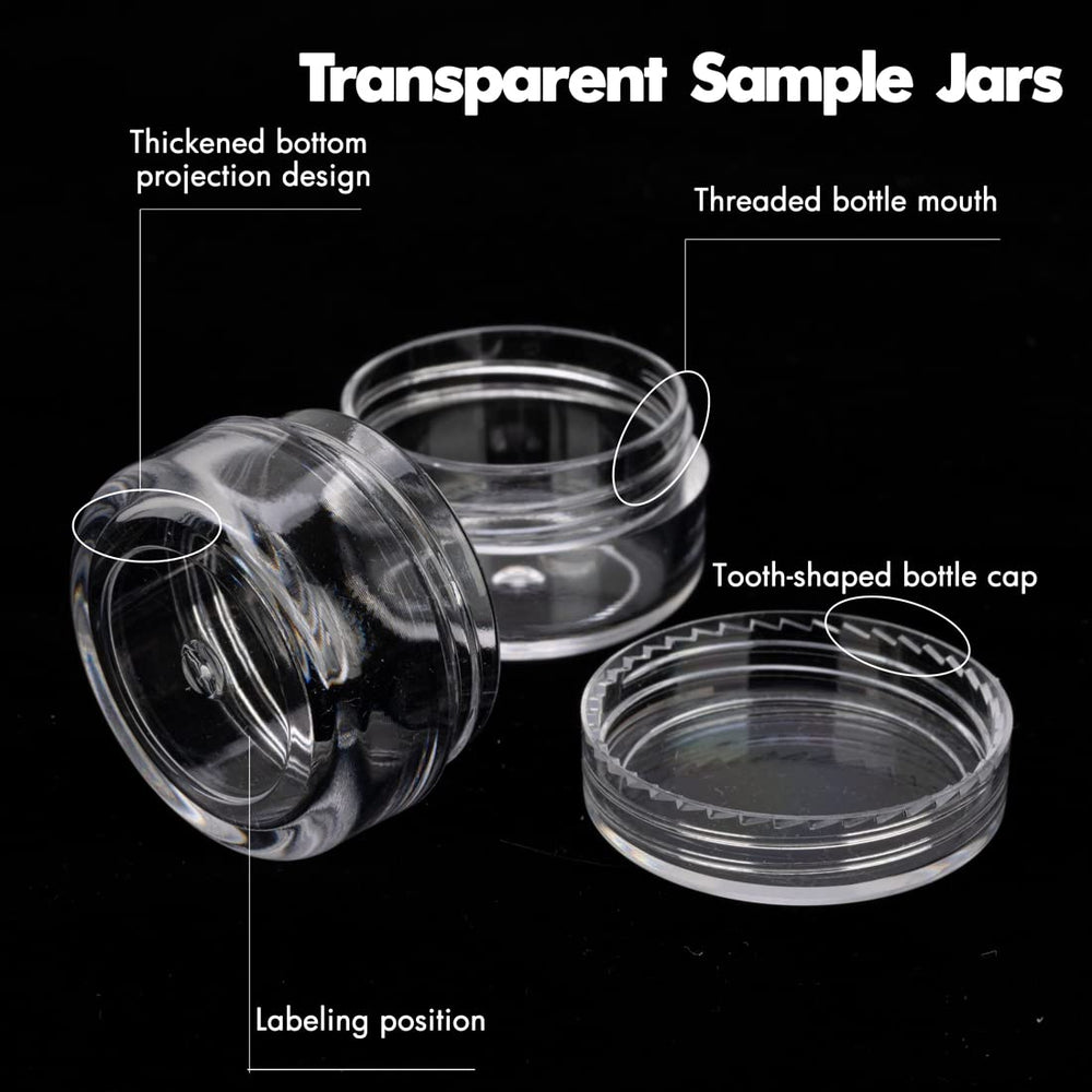 Frascos muestra GOLACKY 25 unidades transparentes para cosméticos