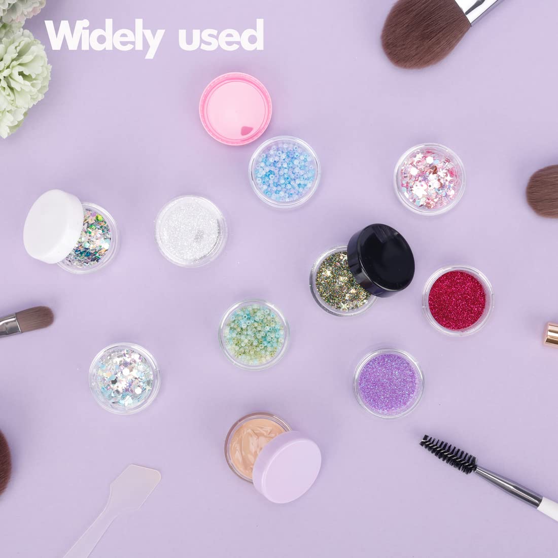 Organizador de viaje compacto GOLACKY para maquillaje y muestras
