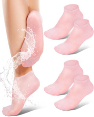 Golbylicc calcetines de silicona: hidratación profunda para pies suaves.