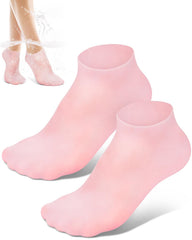 Golbylicc calcetines de silicona hidratantes: hidratación intensa para pies secos.
