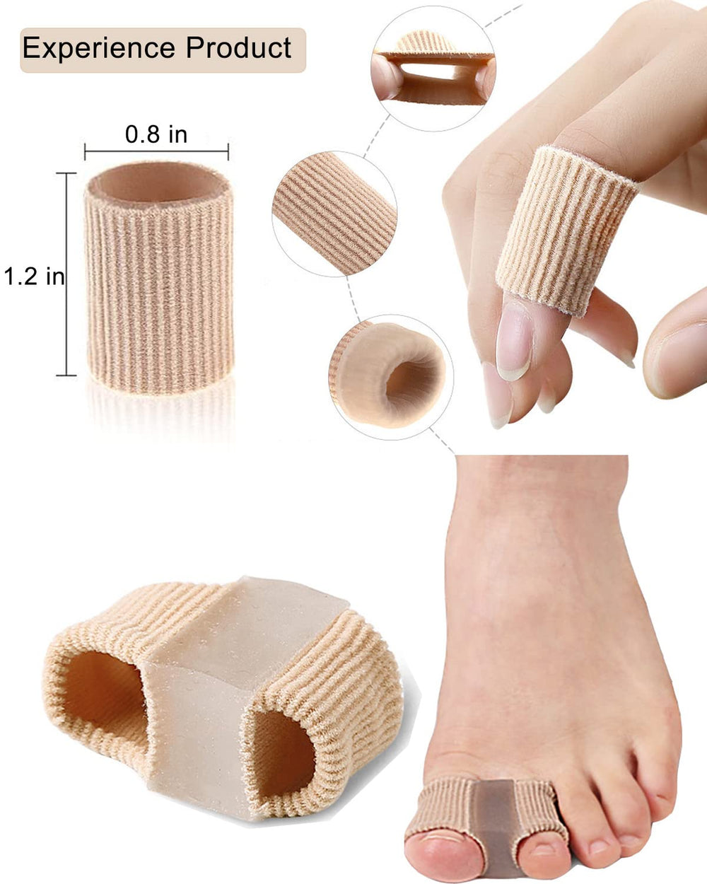 Golbylicc dos anillos tubulares para una separación estable.