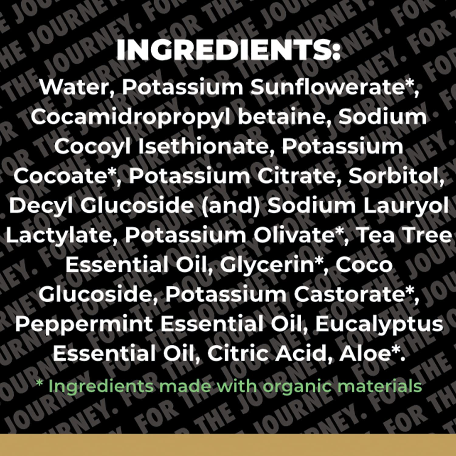 Gold BJJ Submission Soap proudly labeled as USA-made in small batches.