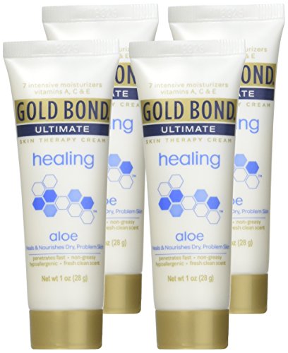 Gold Bond loción de aloe, aplicación suave para rostro y piel sensible
