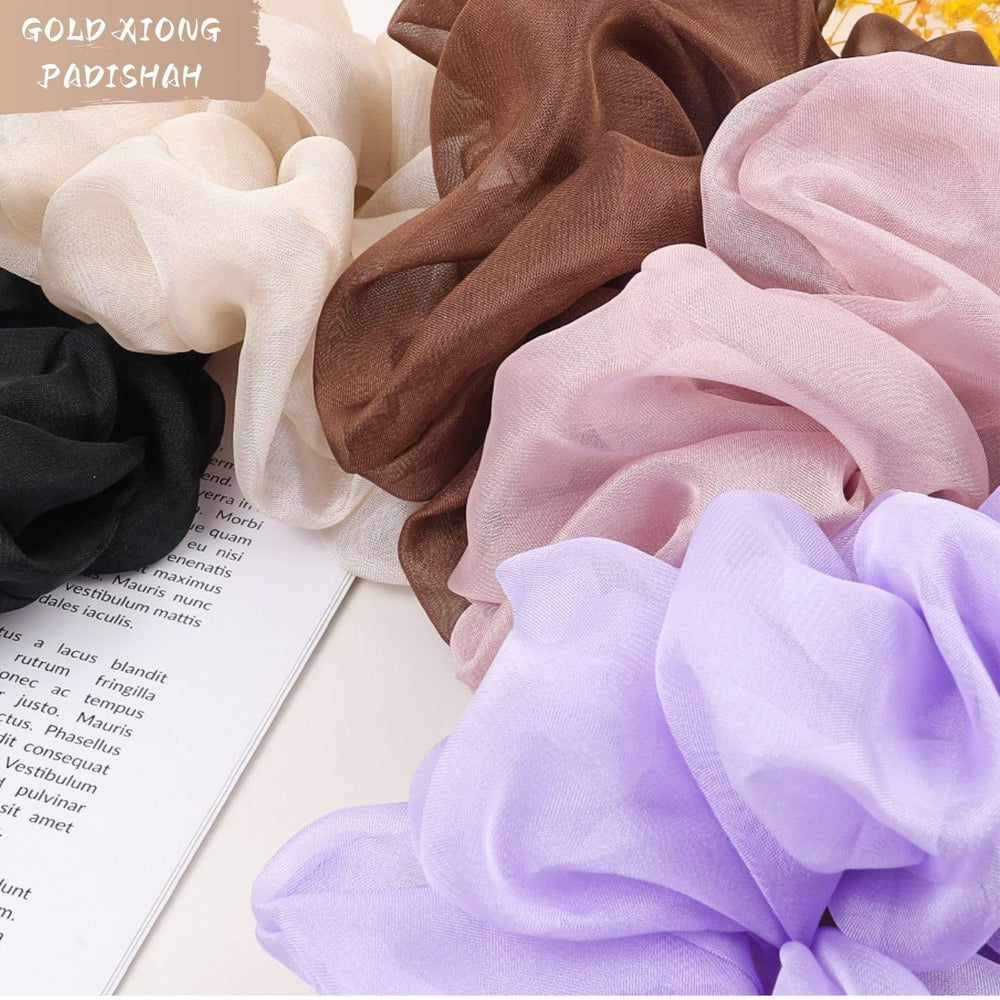 GOLD XIONG PADISHAH gomas grande chiffon, colores vivos para un look con estilo