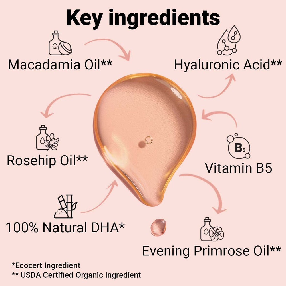 Ingredientes orgánicos GOLDEN STAR BEAUTY que nutren la piel sin irritaciones.