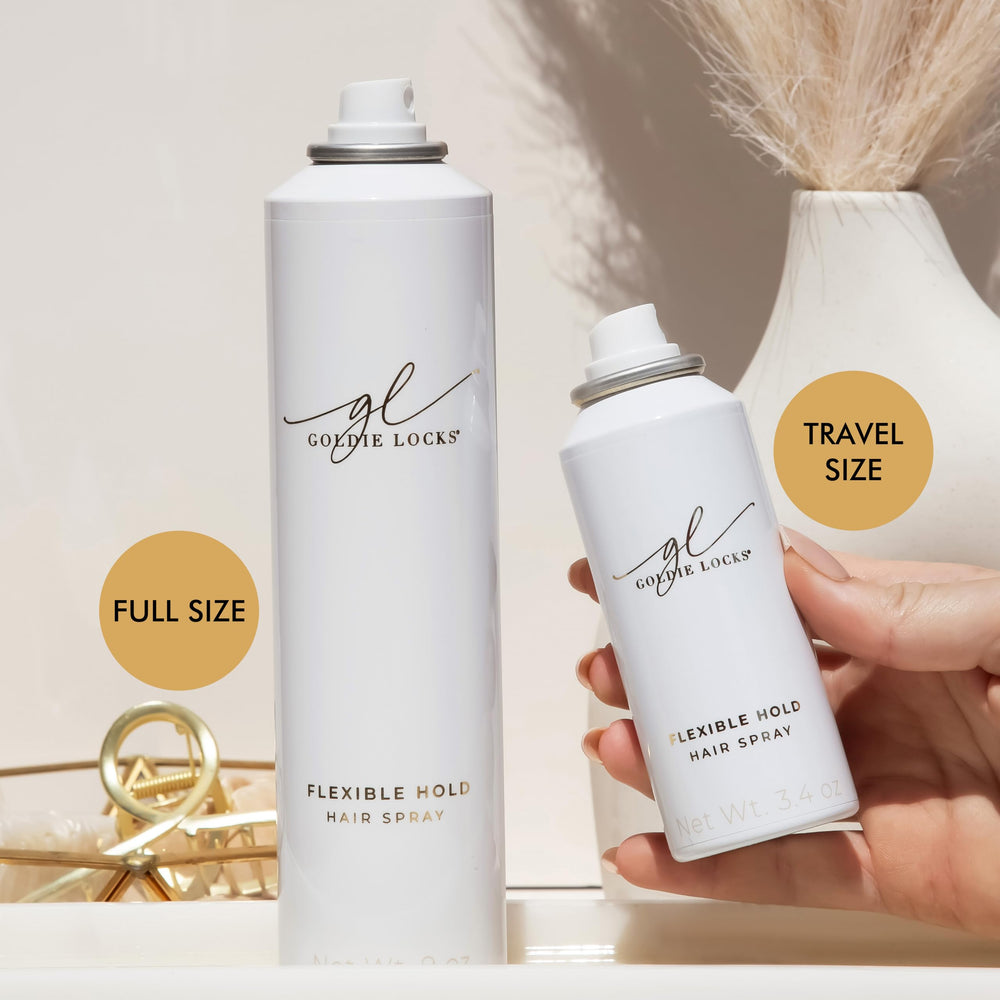 Goldie Locks contiene marula y biotina para mejor manejabilidad.
